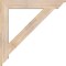 Ekena Millwork Traditional Traditional Smooth Bracket, Douglas Fir, 3 1/2"W x 28"D x 28"H BKT04X28X28TRA01SDF - alternate 3